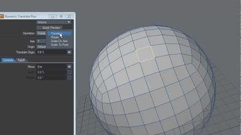 LightWave plugin - Normal Rotate (32) (X)