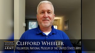 Volunteer Stories from Home: Clifford Wheeler by The Army Historical Foundation 29 views 2 years ago 7 minutes, 52 seconds