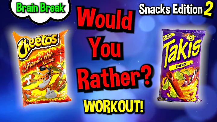 Would You Rather? Workout! (Snacks Edition 2) - At Home Family Fun Fitness Activity - Brain Break - DayDayNews
