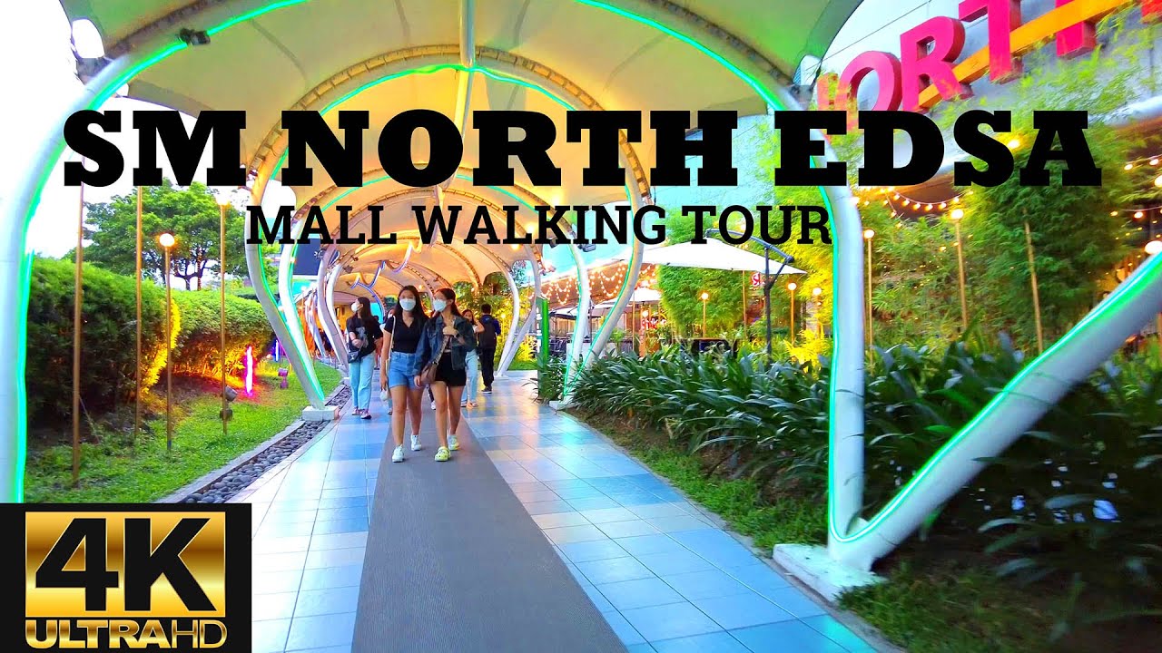 SM NORTH EDSA MALL WALKING TOUR PHILIPPINES [4K] YouTube