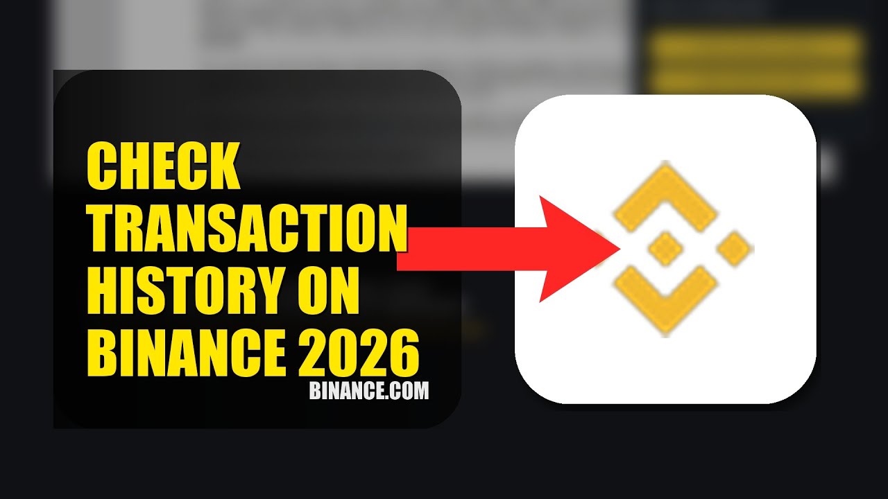 How To Check Transaction History On Binance 2026 (FULL TUTORIAL)