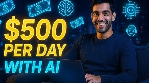 5 AI Tools That Make You $500/Day in 2025/26 (Even If You’re Lazy 😴💰)