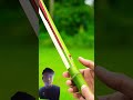 Diy Bamboo Creations with Pencil Slingshots and colure ballone #bamboo #bamboo1 #bambooart