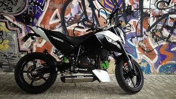 soundcheck remus exhaust ktm duke 690 no db killer installed HD