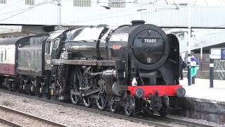 SO ANNOYING WHEN THIS HAPPENS! Steam Train 70000 'Britannia' at Peterborough on 11th Mar 2025