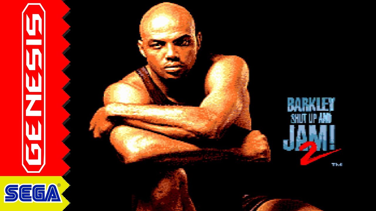 Barkley Shut Up and Jam! 2 (Sega Genesis) - Longplay [4K]