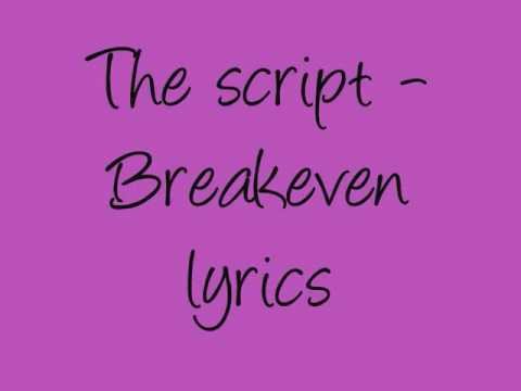 The Script -Breakeven lyrics