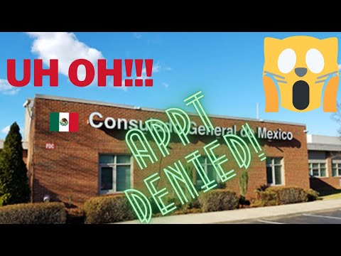 Miami Mexican Consulate Appointment for Temporary Residency... DENIED!!!