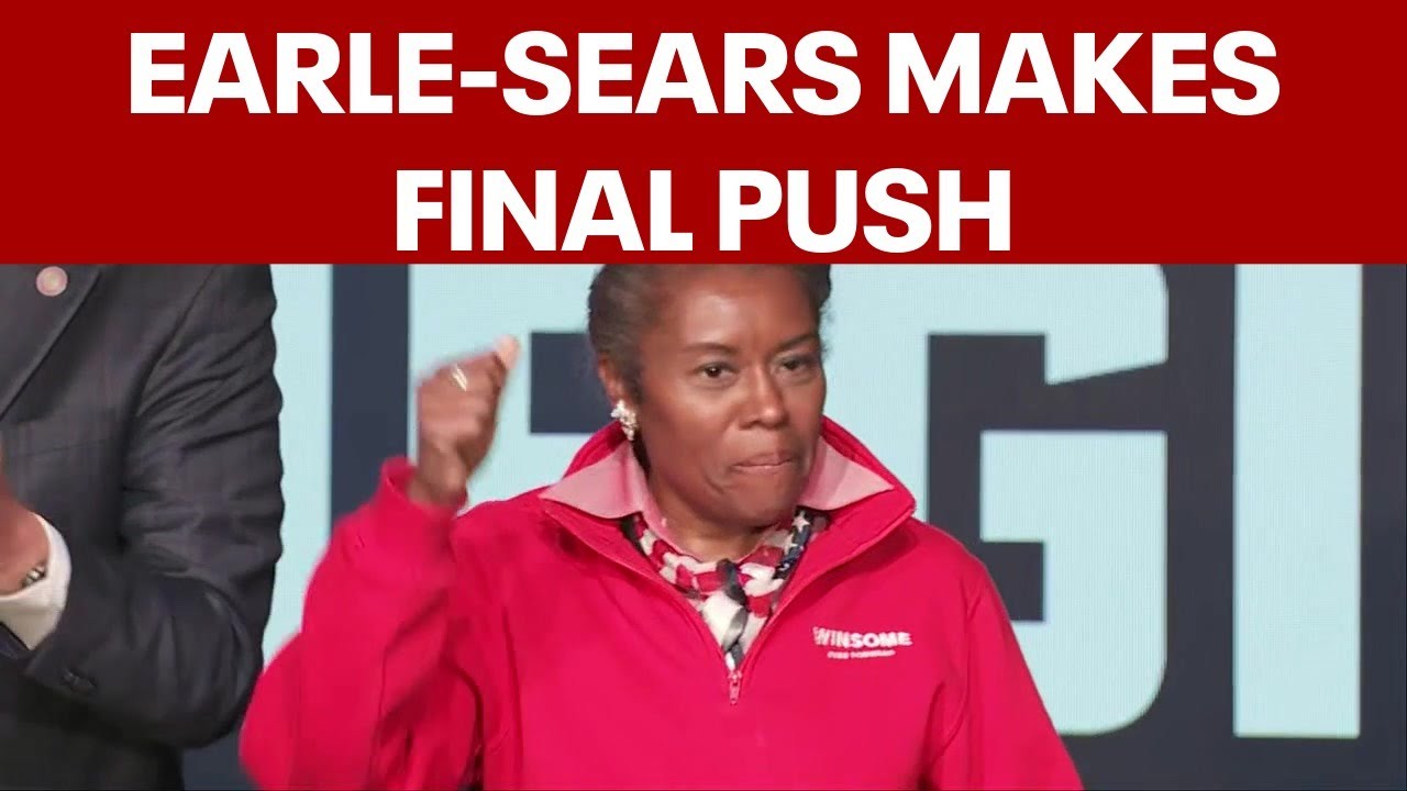 Winsome Earle-Sears makes final push ahead of Virginia elections
