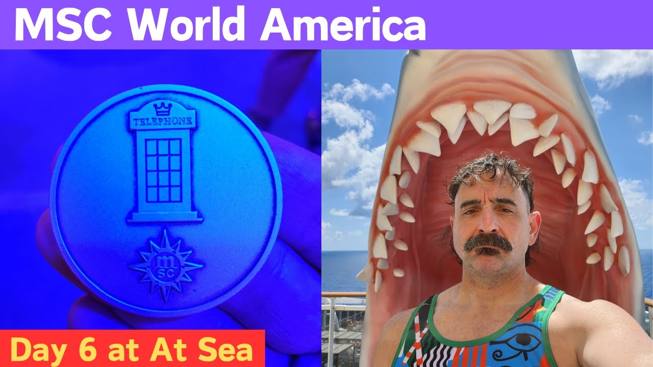 EXTREME MSC World America, Jawdrop and a Secret Revealed? - Day 6 - At Sea