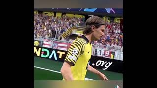 ERLING HAALANDs coldest celebration in FIFA 22   shorts fifa22