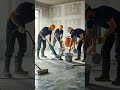 Satisfying Epoxy Floor Glow Up | Galaxy Design #construction #transformation