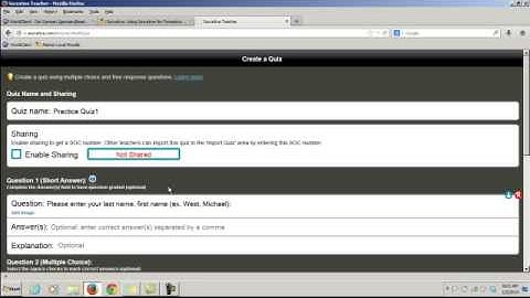 Socrative - Adding Images to Questions