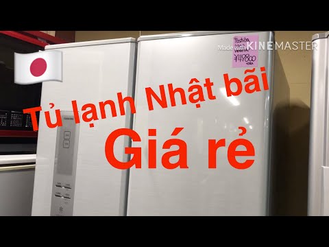 68🇯🇵 Tủ lạnh Nhật bãi giá rẻ