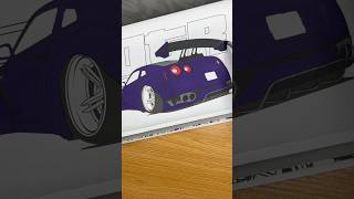 GTR | 100 Modified Cars Coloring Book