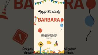 Happy Birthday Barbara 🎉 | USA Name Birthday Song