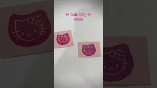 hello kitty stamp 🎀💗