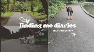 finding me diaries: rollerskating edition  | anorexia recovery!