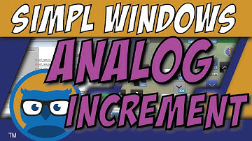 Crestron SIMPL Windows ANALOG INCREMENT Symbol Tutorial