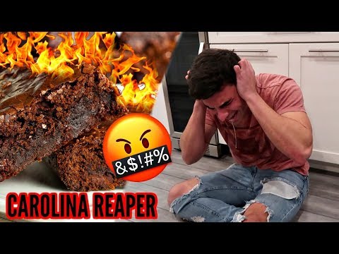 I got TRICKED into eating the HOTTEST brownie!