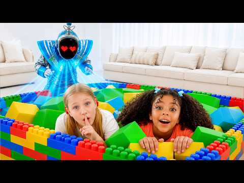 I Bambini Giocano a Nascondino con un Robot!