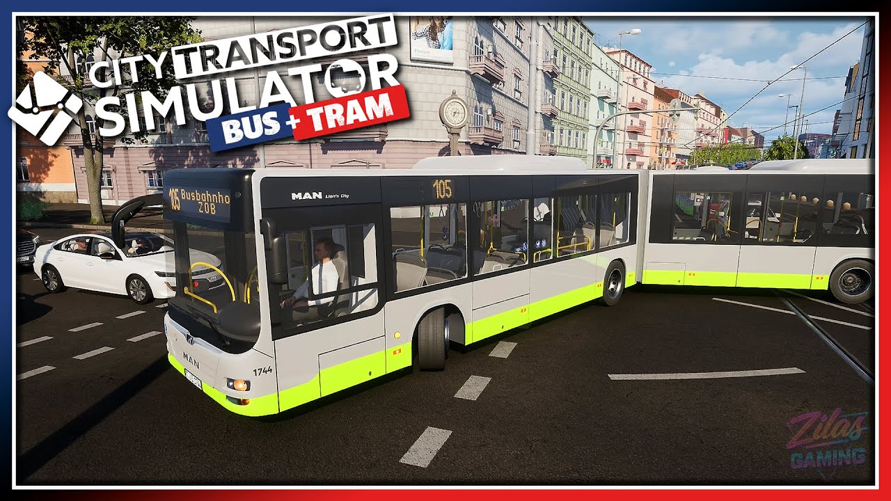 CITY TRANSPORT SIMULATOR #23 🚌 STAU und VERFAHREN auf der 105 🚌 PS5 Gameplay Deutsch