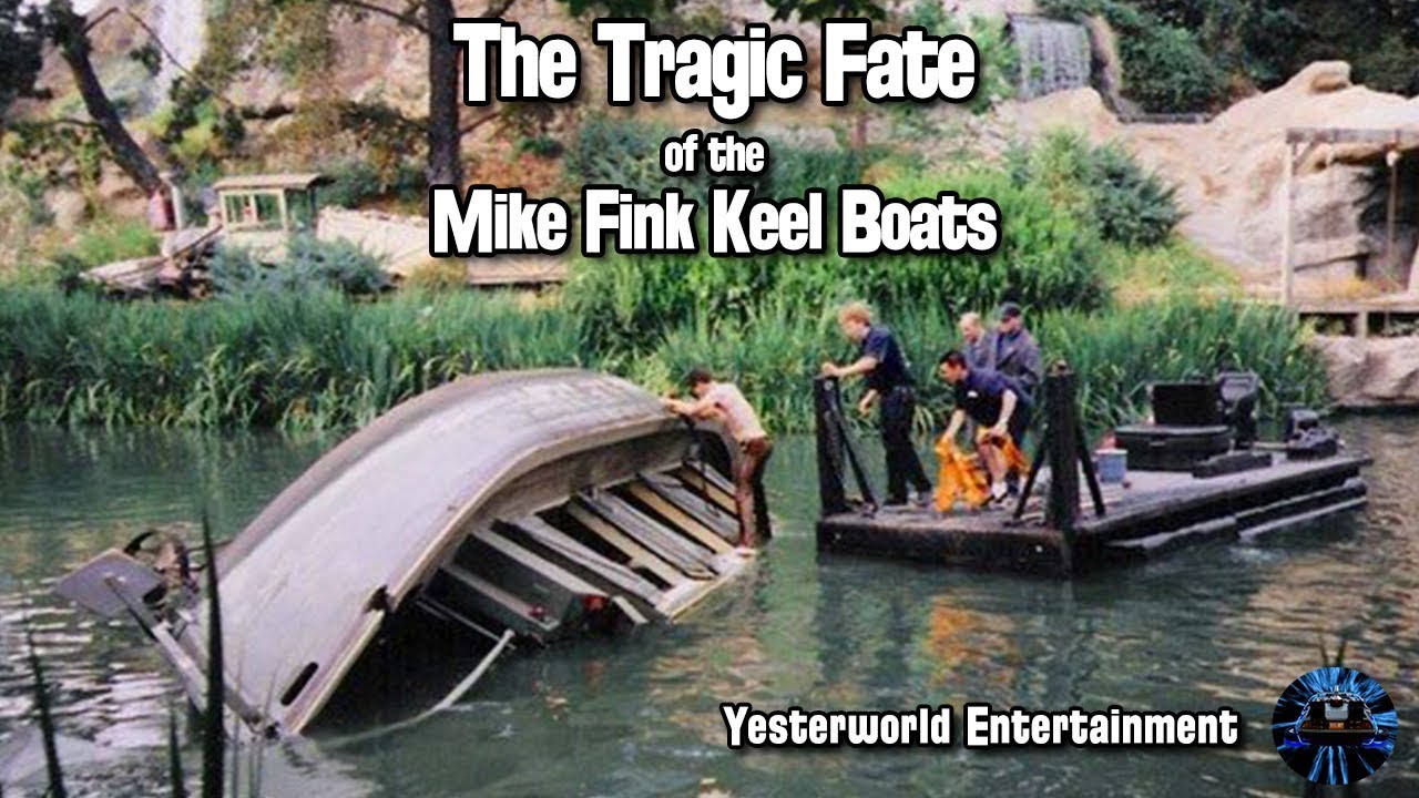 Yesterworld: The Tragic Fate of Disneyland's Mike Fink Keel Boats - Yesterworld Attractions