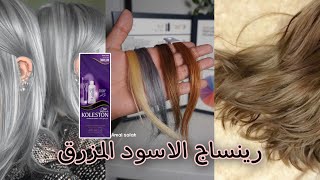 رينساج بالأسود المزرق لكل انواع الشعر