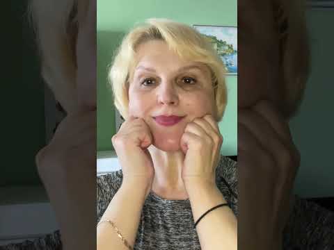 Поднимите обвисшие щеки Простые упражнения для лица