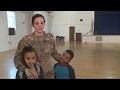 Military mom surprises children