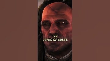 The Witcher 2 - Geralt confronts Letho | #Shorts #TheWitcher #TheWitcher2