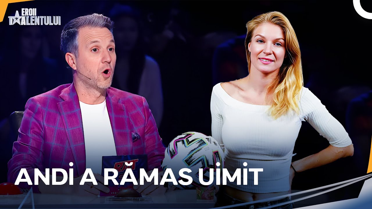 Cei Mai Buni Fotbaliști Din Lume Pe Scenă! | Romanii au Talent