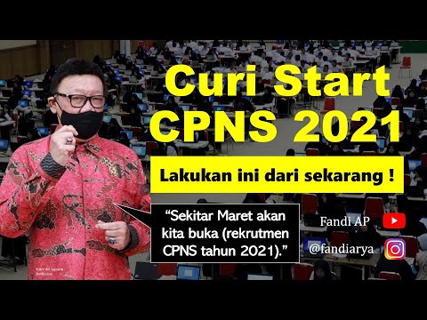 CPNS 2021: Persiapkan