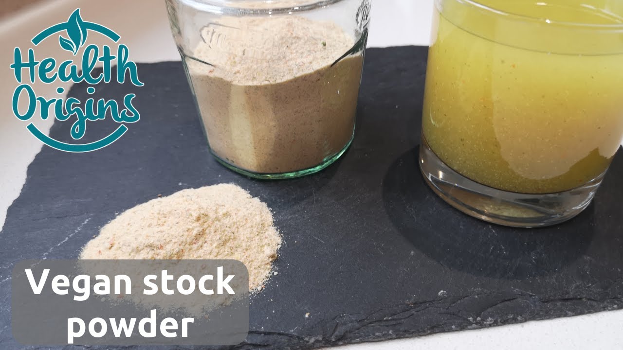 Homemade vegan stock powder (no oil) YouTube