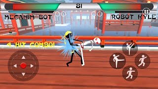 Stickman Karate 3D - fight game screenshot 2