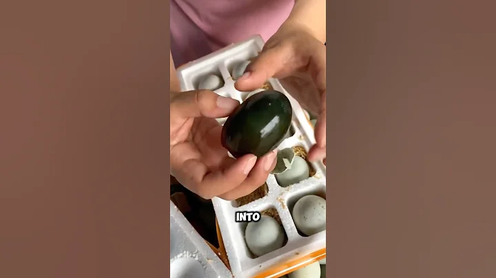 100-Year-Old Egg? Not What You Think | Century Egg Explain #shorts #centuryegg