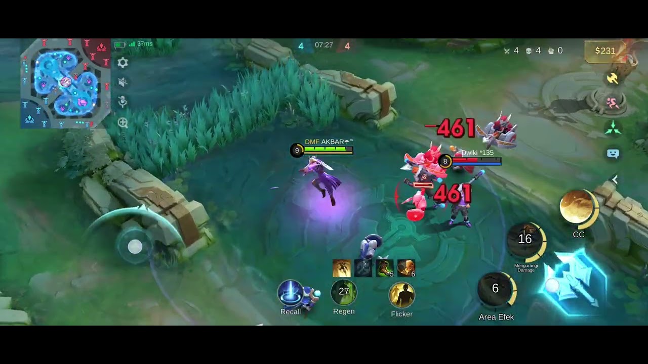 KALI INI MAIN MOBILE LEGENDS SAMA NANDA GUYS SANGAT LUCU 😀 