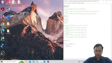 MENJAWAB SOAL UTS PEMROGRAMAN KOMPUTER (SEMESTER 1)
