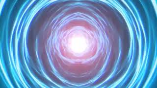 Abstract Scifi Energy Vortex Tunnel Loop
