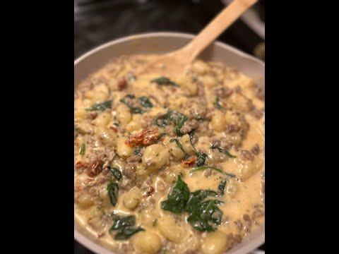 Creamy Tuscan Gnocchi Recipe