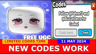 *NEW CODES May 11, 2024* [NEW UGC] Train For UGC ROBLOX | ALL CODES