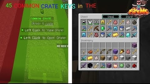 I open 45 common crate Keys in fire mc @firemc @DkdgamingM @1PSD1 @PSD1