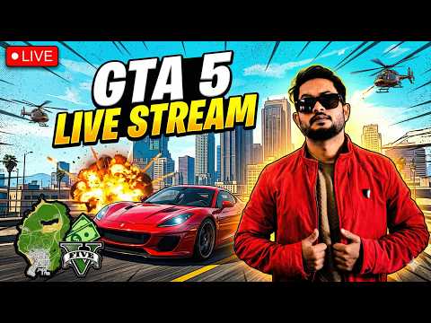 🔴 GTA 5 LIVE 🔴 with @jisuisliveYT #gta5 #gtav #gtaonline  #gaming #shortslive