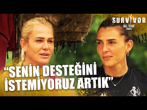 Merve ve Kırmızı Takım Arasında Şaşırtan Diyalog | Survivor All Star 2024 96. Bölüm