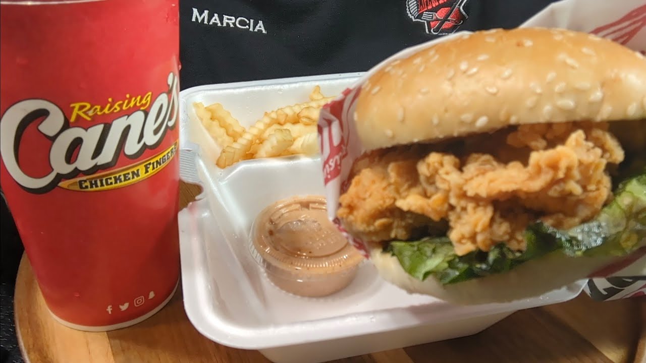 ASMR RAISING CANE'S. New to Indianapolis. My first time trying. YouTube