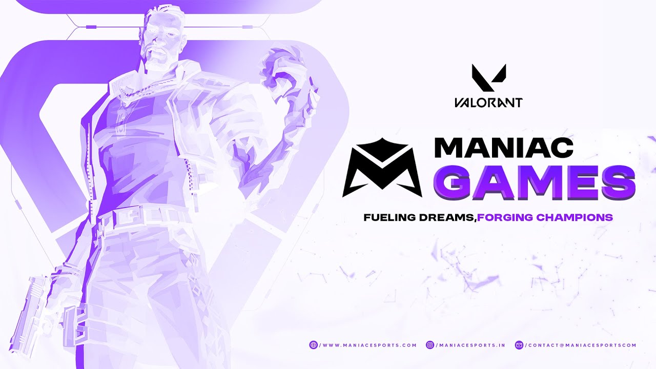 MANIAC GAMES SEASON 1 | EPISODE 2 | MANIAC 5v5 VALORANT | MANIAC ESPORTS 