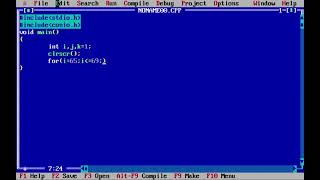 How To Write a program for print pyramid