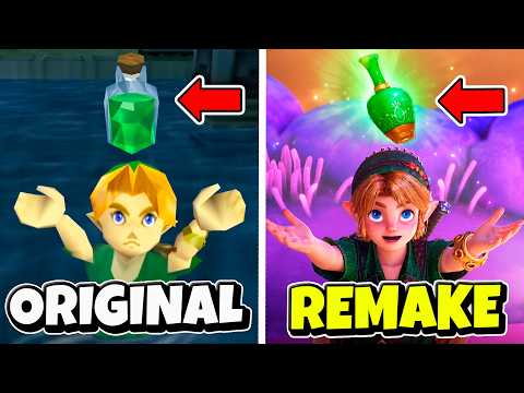 15 NEW Zelda Ocarina of Time REMAKE Changes You MISSED