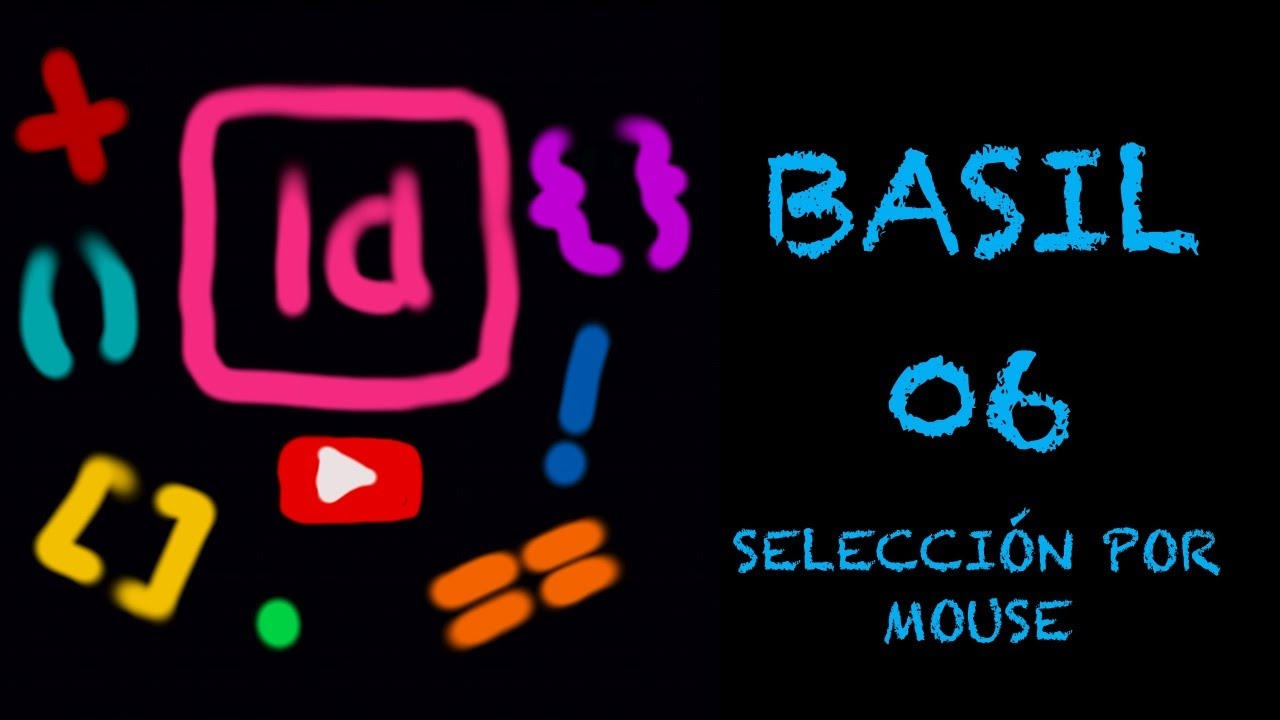 InDesignBasil 06 Mouse Selection - YouTube