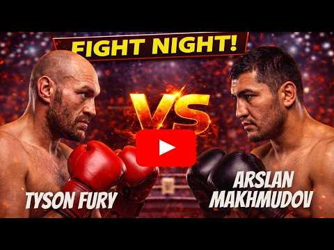 Tyson Fury vs Arslanbek Makhmudov fight footage
